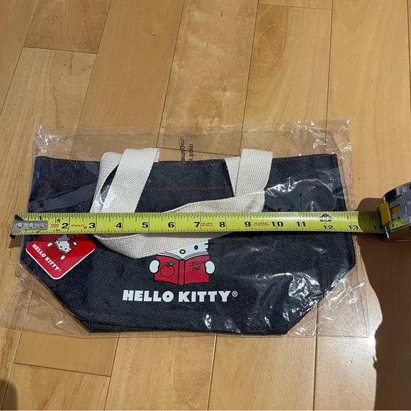 NWT hello kitty denim small tote - Picture 9 of 9